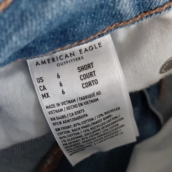 American Eagle Outfitters Super High Rise Baggy Straight Jeans - Picture 7 of 13